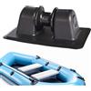 Generisch Supporto per mulinello per canottaggio, supporto di fissaggio in PVC, accessorio per carichi pesanti per gommoni, galleggianti, barche da pesca e barche a motore, supporto posteriore e