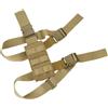ZEPFJHE Borsa da coscia multiuso in nylon 1000D impermeabile con cinghia regolabile per trekking, escursionismo e viaggi, borsa permanente da coscia