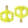 ZUZZEE Pedali per bicicletta in nylon leggero con 3 cuscinetti sigillati e perni sostituibili per MTB ciclismo su strada (giallo)