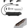 WAUDUOE Pressostato Tattico Professionale A Doppio Pulsante, 3 Connettori -2,5 Mm/Laser Gru/SF
