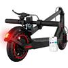 WQCJL Monopattino Elettrico Pieghevole per Adulti,10,4 Ah, Autonomia 25/35 Km, Pneumatici Solidi 8,5, Carico Massimo 120 Kg, Controllo con App