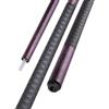 AsrMyjcx Biliardo Stecca per Competizioni Realizzata in Fibra di Carbonio E Legno di con Punta 118mm Indicata per Americani E Cinesi Adatta per Allenamenti, Testa piccola 10.5mm
