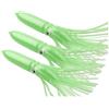 Generic XILILHC 5Pcs 30cm 56g Calamari Gonne Esche da Pesca Jig Octopus Glow Plastica Morbida Esche da Pesca Traina Attrezzatura da Pesca in Mare
