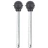 Tidevib Confezione da 2 perni in metallo per macchine da palestra, resistenti, per selettori di ricambio in dimensioni 10 mm/8 mm (10 x 130 mm, 8 x 160 mm), compatibili con attrezzature per il fitness