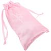 GAROZATION Borsa Porta Scarpe da Ballo in Poliestere Rosa Chiusura a Coulisse, Sacchetto per Scarpette da Danza Pratica Balletto, Design Semplice e Portatile per Adulti