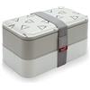 WD lifestyle WD362TRIANGOLI, Lunch Box Unisex Adulto, Triangoli, Normale