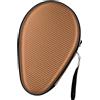 Elnwnnkc Custodia per racchette da ping pong, custodia per il trasporto di 2 palline da ping pong, custodia per il trasporto di palline da ping pong per interni ed esterni