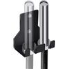 Generisch Scaffale portaoggetti per bilanciere, in acciaio resistente, montaggio verticale, organizer compatto da parete, supporto per attrezzi da fitness per sala allenamento in garage, espositore per