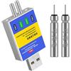 Elnwnnkc Galleggiante Batteria Ricaricabile 40-60 Ore Runtimes Alta Luminosità LED Impermeabile Elettronico Pesca Galleggiante Caricabatterie Set