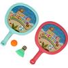 ZAWELIYO Set di Racchette da Badminton per Bambini Divertenti Colorate per Giocare All'aperto con 2 Racchette 1 Palla Adatte Ai Bambini