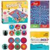 Riaisttd Dice for Workouts, Fun Esercise Dice Kid Yoga Dice, Educational Kids Fitness Equipment, Fitness Dice for Kids, Family Fitness Dice, Friends Esercise Dice, Home Fitness Dice