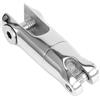 XUMIUZIY Girelle a Doppio Snodo per Ancora per Barche |Connettore Girevole in Acciaio Inox per Catena da 6-8 Mm