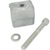 ZCDYGHU 0436745 Kit anodo di Zinco 393023 per OMC per Cobra per Johnson per Motori fuoribordo Evinrude BRP da 50 a 225 HP 0393023 436745