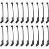 Elnwnnkc 20pcs Silicone Amo Da Pesce Manica Anti Entanglement D Rigs Allineatori Terminali Affrontare Manicotti Accessori Da Pesca Accessori Trapano Da Pesca