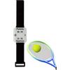 Generic Tennis Score Keeper - 30 x 4,5 x 3 cm Tennis Score Keeper Braccialetto, Grande Schermo Portatile Contatore | Leggero da Polso Scorekeeper Per Adulti Donne Scorekeeper Sport Cornhole Giochi Indoor