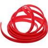 GALPADA Cuscinetto in Gomma a Forma di U Rosso per Tavolo da Biliardo, Protezione Angolare per Mobili Installazione Facile e Durata Migliorata