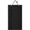 Spelonify Supporto da parete per cintura da karate, 12 cinture, per Taekwondo, arti marziali, organizer in feltro nero con passanti per appenderlo, decorazione per la casa, 62,5 x 34,5 cm