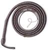 LB's Whip Bull Whip 06 piedi 16 trecce canguro pelle equestre Bullwhip pelle pancia & cuoio rinforzo interno Indiana Jones marrone scuro