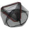 VEYFIY Guadino pieghevole portatile da 8 mm, interfaccia a vite, rete in nylon per pesca d'acqua dolce e salata (grande 50 cm)