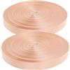 Healeved 2 Pezzi di Cinturino Elastico per Scarpette da Ballo - Nastro Elastico Largo 1,9 cm (3/4), Lungo 4,9 Metri (49 Iarde), per Scarpette da Punta - Fasce Elastiche per da Ballo - Accessori