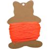 Sharplace Filo di Ricambio per Mulinello da Immersione ad Alta Resistenza, Filo per Dita, Portatile, Resistente all'Usura, Professionale, Lunghezza 50 m, Orangina