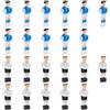 Mandloder Mangloder - Set di 22 giocatori di calcio balilla da tavolo, per aste da 15,9 mm, accessori da gioco, hobby al chiuso, riparazione, montaggio, cuscinetti scorrevoli, buffer, cancelli, conteggio e