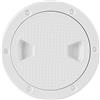 YDuupxe Botola di Ispezione della Piastra di Coperta Marina in ABS 4 6 8 Pollici Copertura di Coperta Sigillata con O Ring a Tenuta Stagna Bianca con Forte Design Anti (4 Pollici)