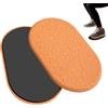 Générique Disco Slide Per Allenamento, Dischi Di Scivolo Portatile Per Fitness, Attrezzature Di Rinforzo Muscolare Portatile Per Donne Uomini Addominali Pilates Esercizi A