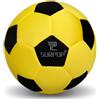 Surpop Pallone da calcio silenzioso e morbido, misura 5, per interni, con pompa ad aria, sicuro e divertente, per bambini e ragazzi