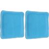 TOMETURE 2 Pezzi Panno per Pulizia Stecca da Biliardo in Cuoio Blu, Portatile per Estendere la Durata della Stecca, Accessorio Essenziale per Manutenzione e Pulizia