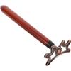 TEHAUX Porta Stecche da Biliardo Supporto Stabile con Design Vintage in Metallo e Pp per Stecche da Pool e Snooker, per Sale da Gioco e Biliardo