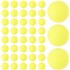 HOMOCONO 50 Palline da Ping Pong Opache Colorate da 40mm Senza Cuciture in Pp, Confezione da 50 Pezzi, per Giochi, Decorazioni per Eventi e attività Scolastiche