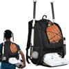 Generic Borsa da baseball per bambini, zaino softball con scomparto per scarpe, borsa da baseball per ragazzi, grande capacità, per concorsi, adulti, pipistrelli, scarpe