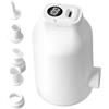 Generic Pompa ad aria portatile per gonfiabili, display digitale 4500Pa, piccola con 5 ugelli, mini pompa elettrica gonfiabile, per sacco a pelo, divano, piscina, galleggianti, anelli da nuoto, sacchetti