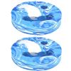 Generisch Dischi Aqua Fitness | Attrezzatura di resistenza all'acqua galleggiante antiscivolo - Dischi per allenamento aerobica - per piscina, sport acquatici, allenamento, uomini, donne, bambini, adolescenti