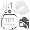 QWZOZST per 66M-W0093 Kit di ricostruzione carburatore per Motori fuoribordo 4 Tempi 15 CV F15 66M-W0093-00 66M-W0093-01 18-7738