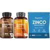 WeightWorld Ashwagandha KSM-66, Vitamina D3 2000UI e Zinco Bisglicinato Bundle, 180 + 400 + 400 Compresse, Ashwagandha KSM 66 1500mg ad Alta Concentrazione, D3 Vitamina Colecalciferolo, Zinco Integratore, No OGM