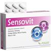 Wellvit integratori Sensovit - Integratore Naturale con Maca Peruviana, Ginseng, Ginkgo Biloba e Damiana, Supporto Energia, Vitalità e Benessere Psicofisico - Made in Italy - 60 Compresse - Wellvit
