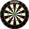Franklin Sports Professional Grade A Staple Free Dartboard - Regulation Size Dartboard - 18 Inch Bristle Dartboard - Self Healing