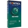 Control Retard 6 pezzi - Preservativi a Effetto Ritardante per un Piacere Prolungato