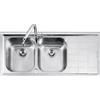 Lavello Barazza 116x50 1LLV120/2S B_Level incasso Richiedi Preventivo Personalizzato
