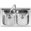 Barazza 1LLV90/2 Lavello B_Level incasso da 86X50Richiedi Preventivo Personalizzato