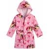 CARTOON Accappatoio Bambino Principesse in Microfibra 100% Poliestere con Cappuccio e Cintura