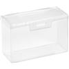 Viquel - Scatola di plastica per carte da gioco - Protezione per carte da gioco - Custodia 10,5 x 6,6 x 4,6 cm - Trasparente