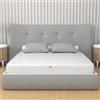 MiaSuite Materasso Matrimoniale 150x190 Alto 10 cm per Divano Letto - Materasso Pieghevole Ortopedico, Indeformabile, Traspirante con Rivestimento Aloe Vera, Anallergico e Antiacaro - Made in Italy - Plus H10
