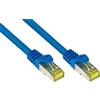 Alcasa 8080-020B Cavo di rete 2 m Cat8.1 S/FTP (S-STP) Blu (8080-020B)