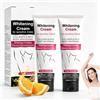HOUSN Crema Schiarente Ascelle Corpo -2 x60g Idratante e Nutriente, Anti-Macchie per Ascelle - Crema Viso per Pigmentazione, Crema Illuminante e Schiarente per Viso, Corpo, Mani, Collo, Piedi
