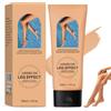 Zouwel Fondotinta per il corpo, 118 ml, impermeabile, copertura completa, correttore per cicatrici e impurità della pelle su corpo e gambe (naturale)