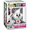 Funko POP! Disney: Alice in Wonderland Classic - White Rabbit with Horn - Figura in vinile da collezione - Idea regalo - Prodotto ufficiale - Giocattoli per bambini e adulti