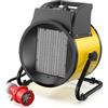 DAHTEC Stufetta Elettrica 5 kW - Ceramico Riscaldamento Rapido in 3 s